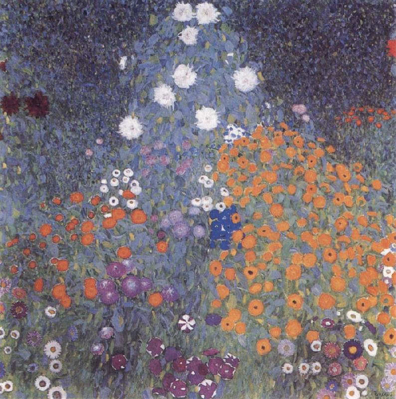 Gustav Klimt Flower Garden China oil painting art